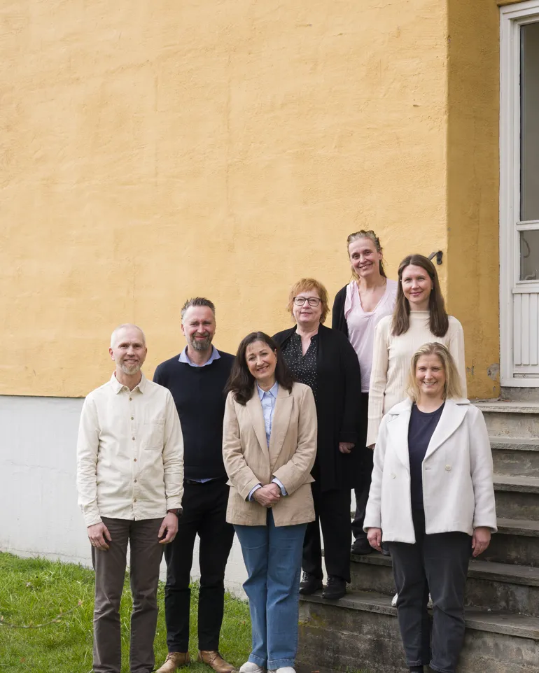 Gruppebilde av ansatte på ASP
