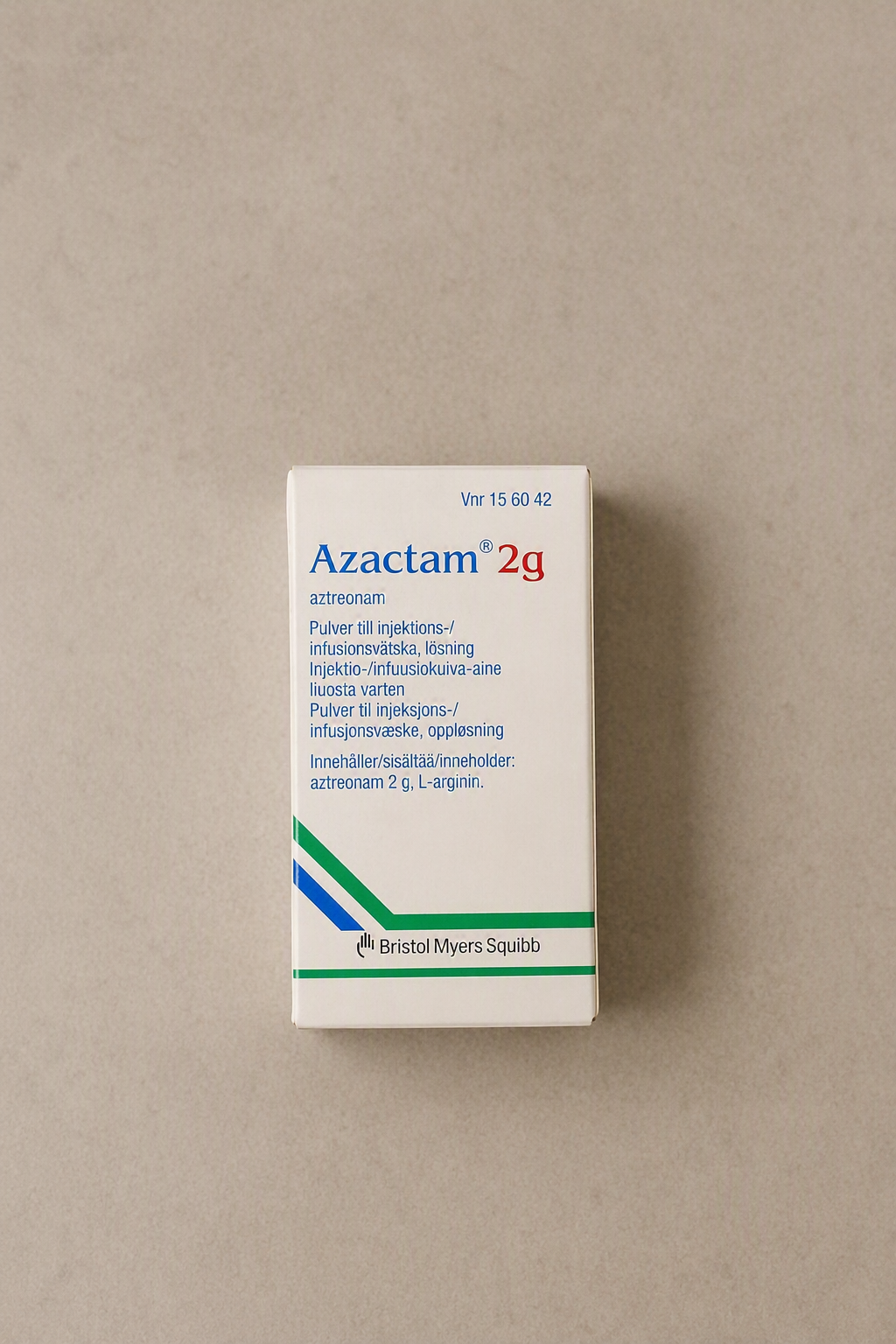 Legemiddelpakning Azactam